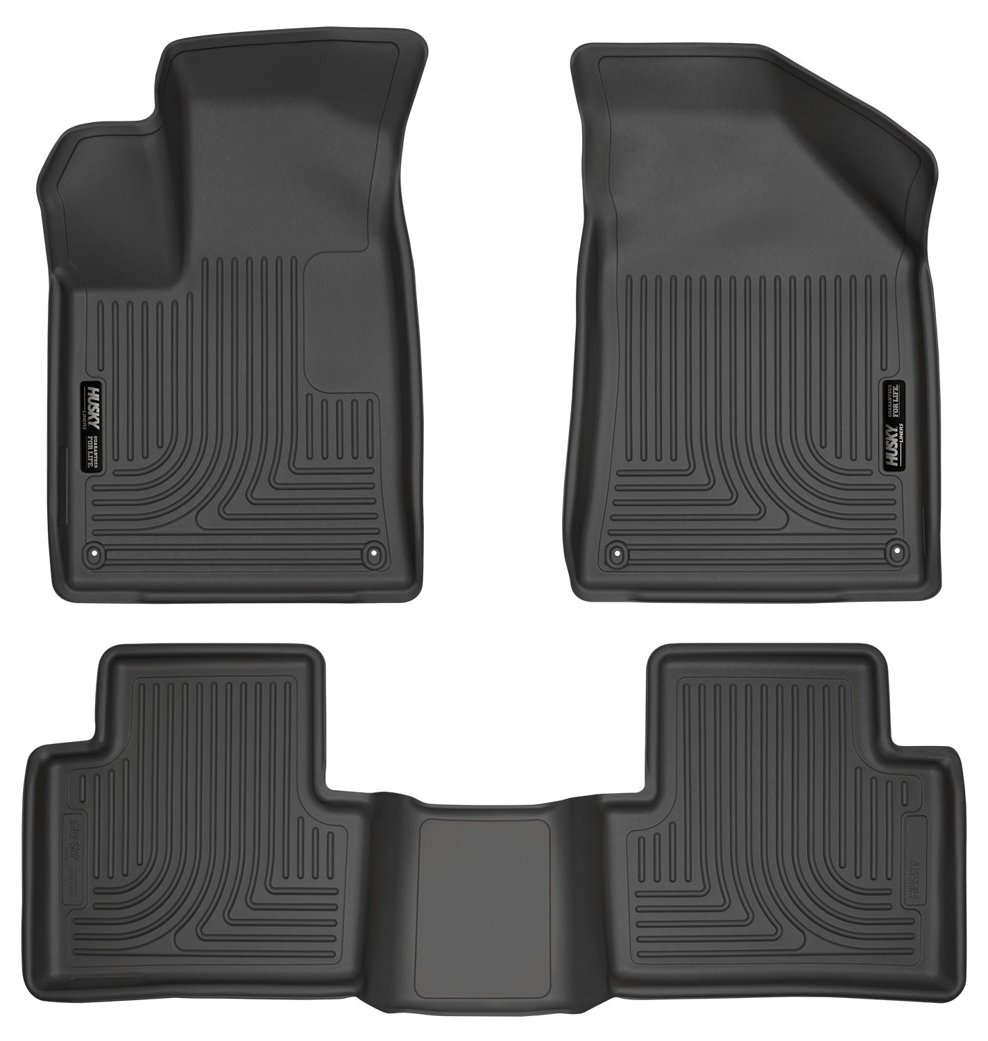 Husky Liners Weatherbeater - Front & 2nd Seat Floor Liners 99071 by Husky Liners