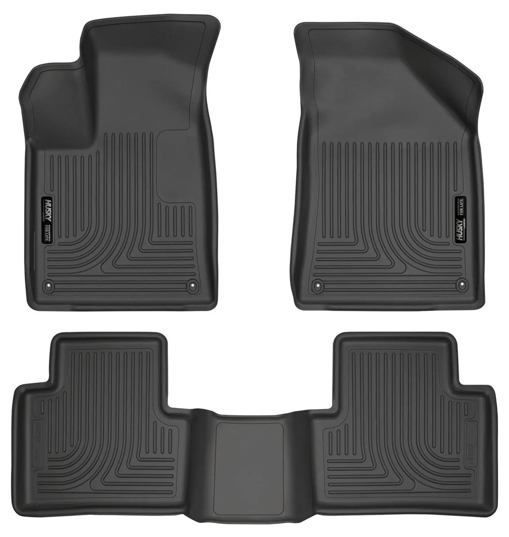 Weatherbeater - Front & 2nd Seat Floor Liners by Husky Liners