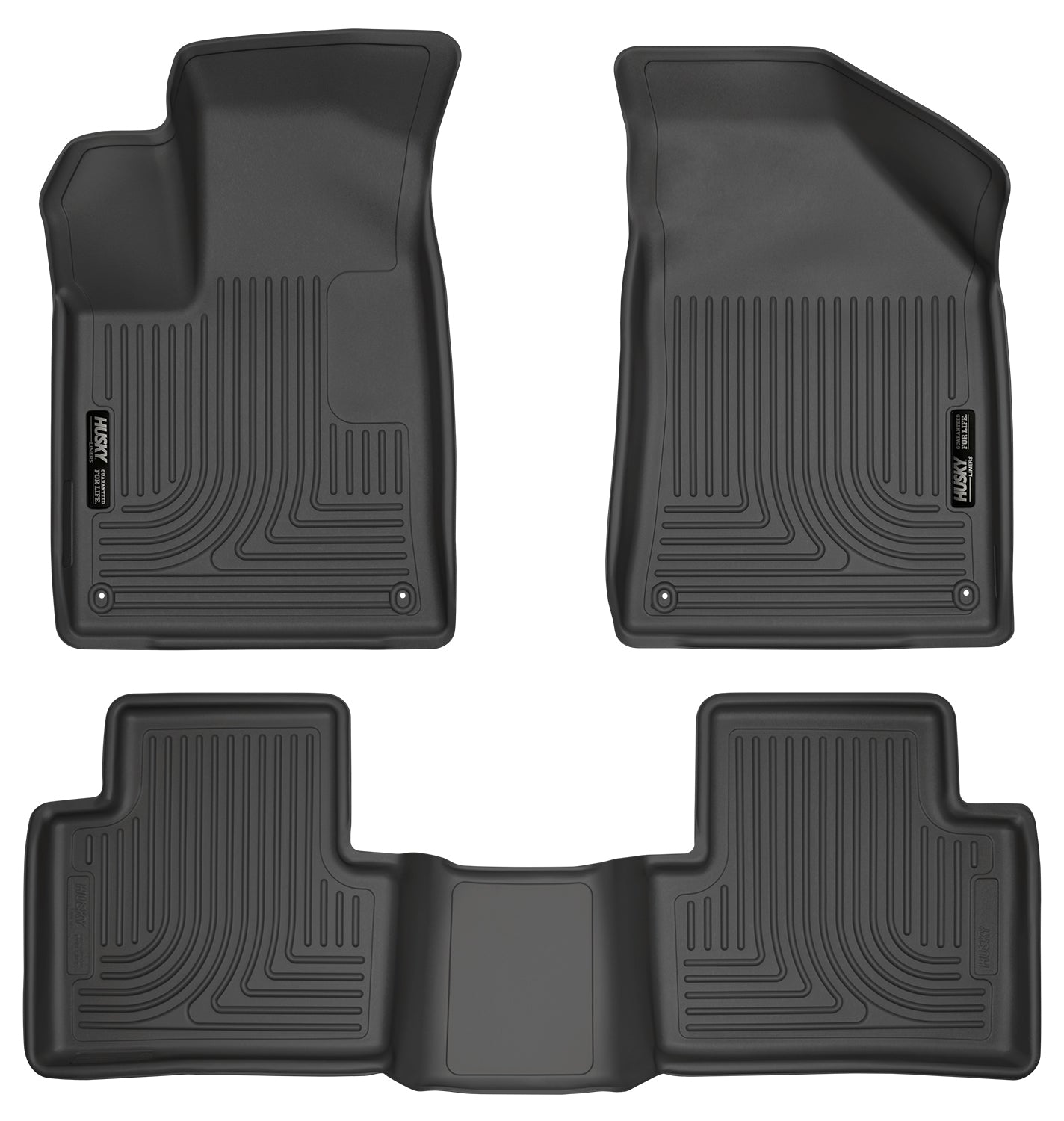 Weatherbeater - Front & 2nd Seat Floor Liners by Husky Liners