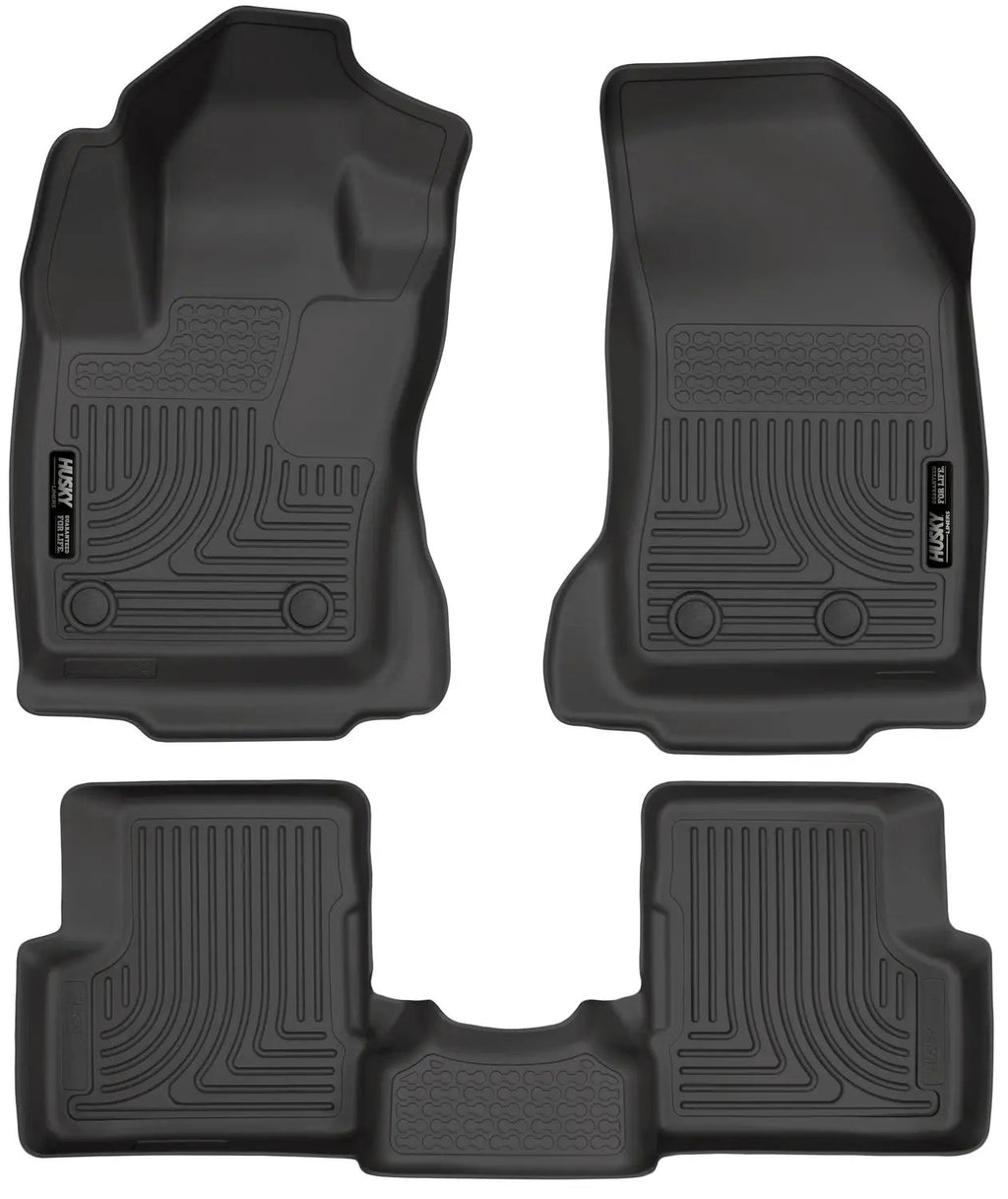 Weatherbeater - Front & 2nd Seat Floor Liners by Husky Liners