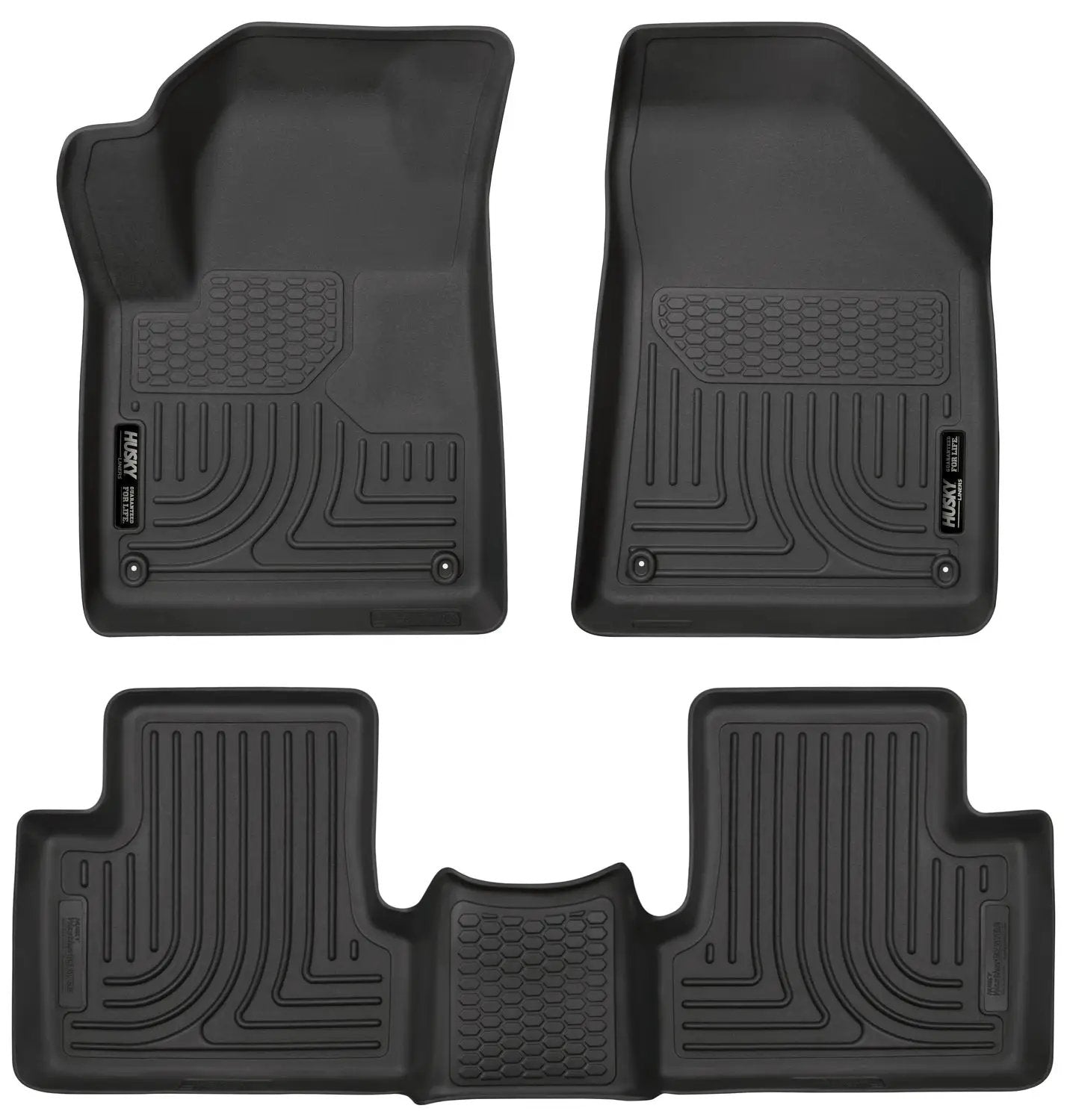 Weatherbeater - Front & 2nd Seat Floor Liners by Husky Liners