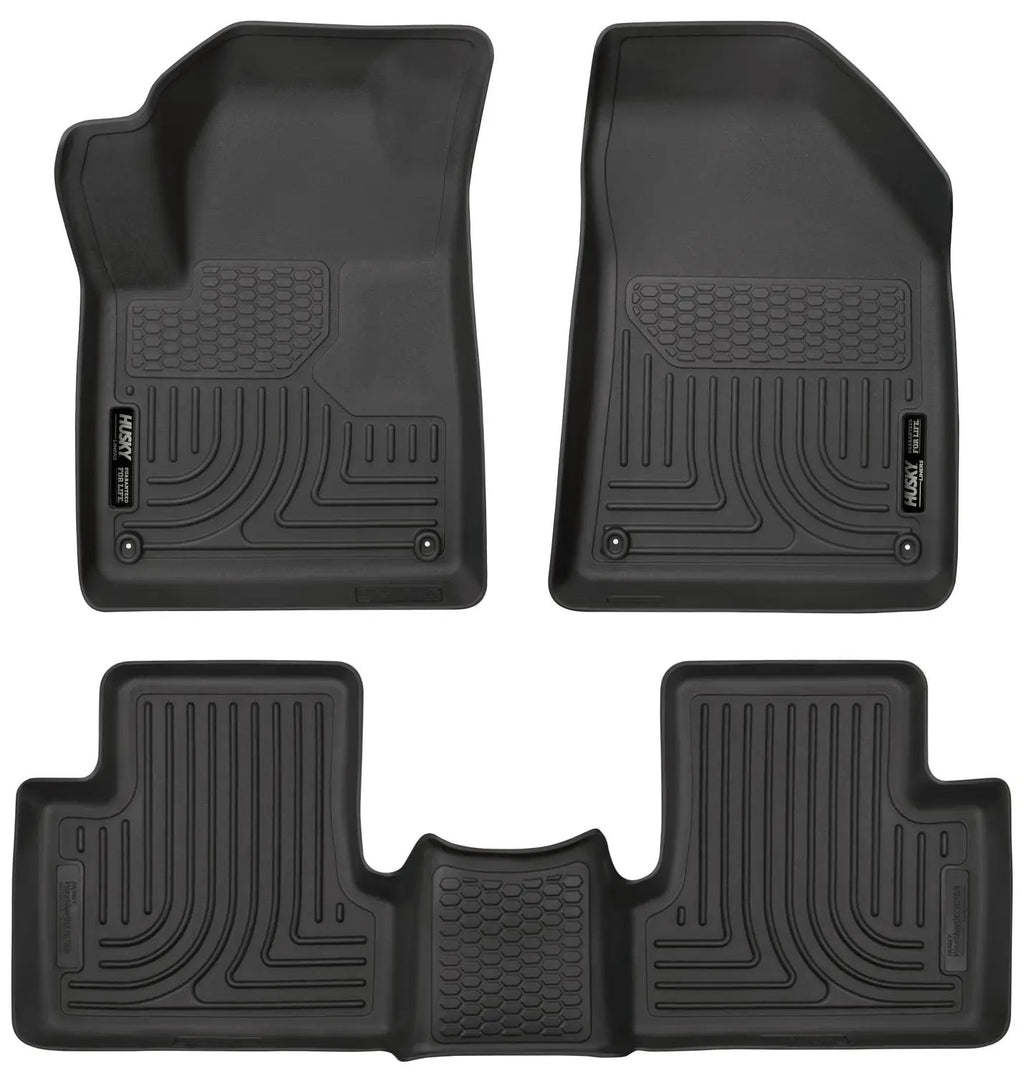 Weatherbeater - Front & 2nd Seat Floor Liners by Husky Liners