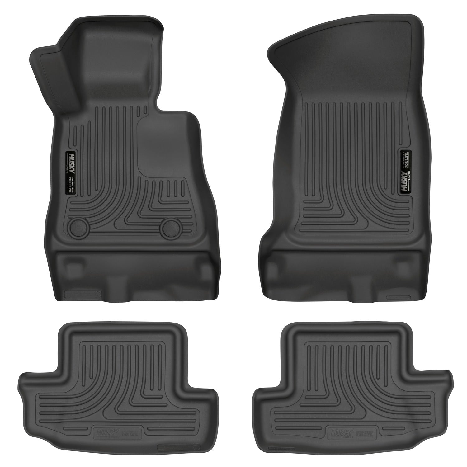 Husky Weatherbeater Front & 2nd Seat Floor Liners 99121 by Husky Liners