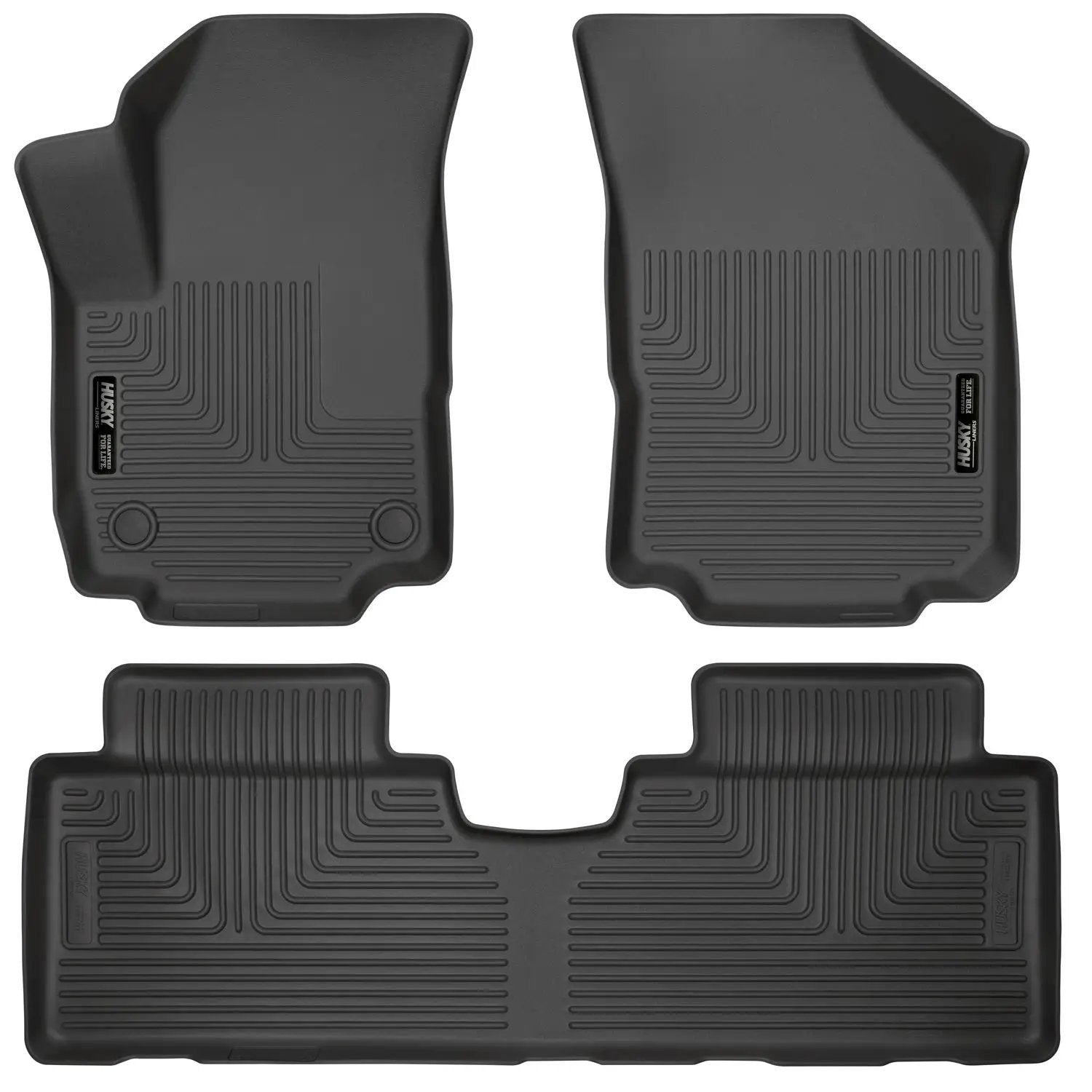 Weatherbeater - Front & 2nd Seat Floor Liners by Husky Liners