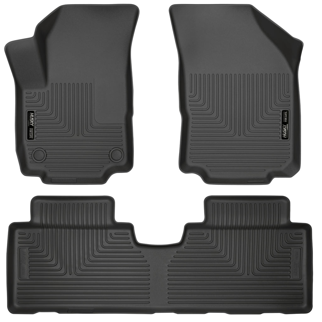 Weatherbeater - Front & 2nd Seat Floor Liners by Husky Liners