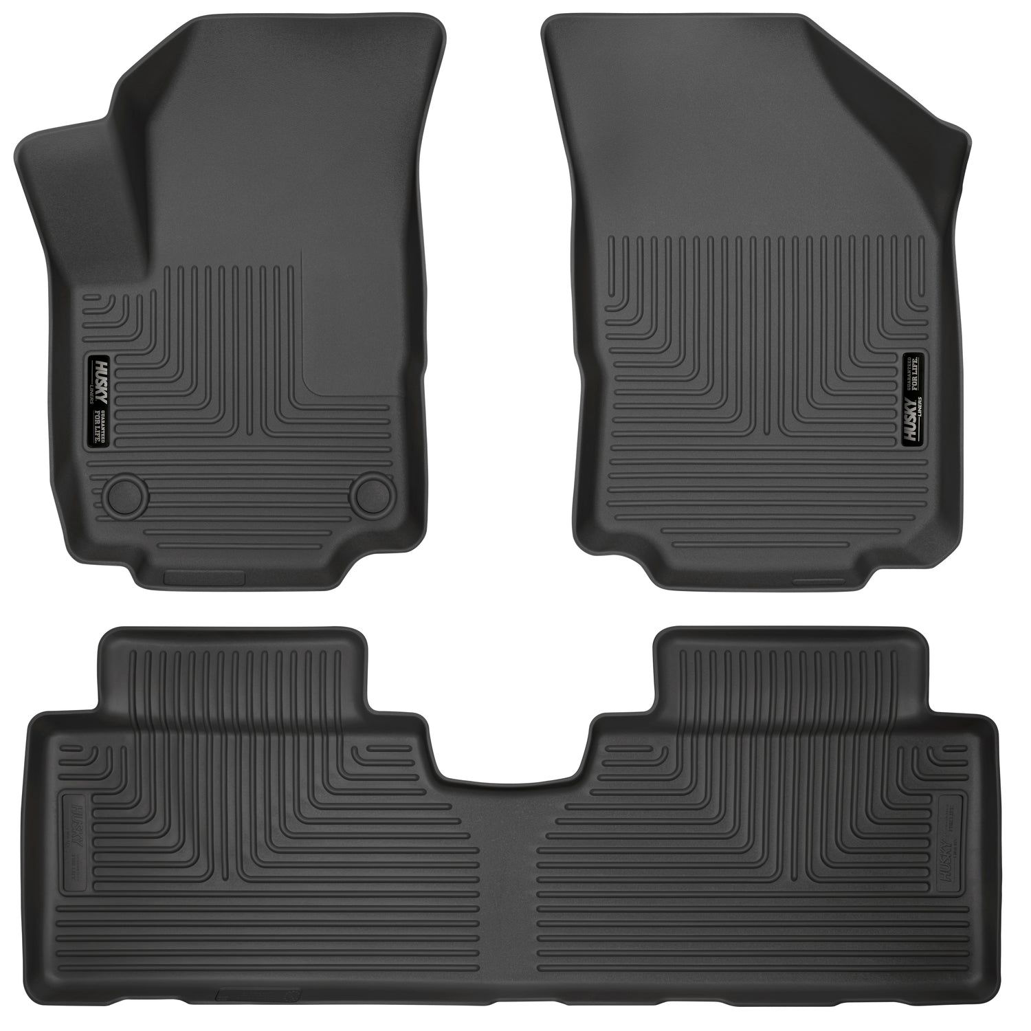 Weatherbeater - Front & 2nd Seat Floor Liners by Husky Liners