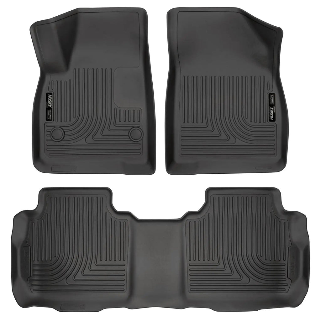 Weatherbeater - Front & 2nd Seat Floor Liners by Husky Liners