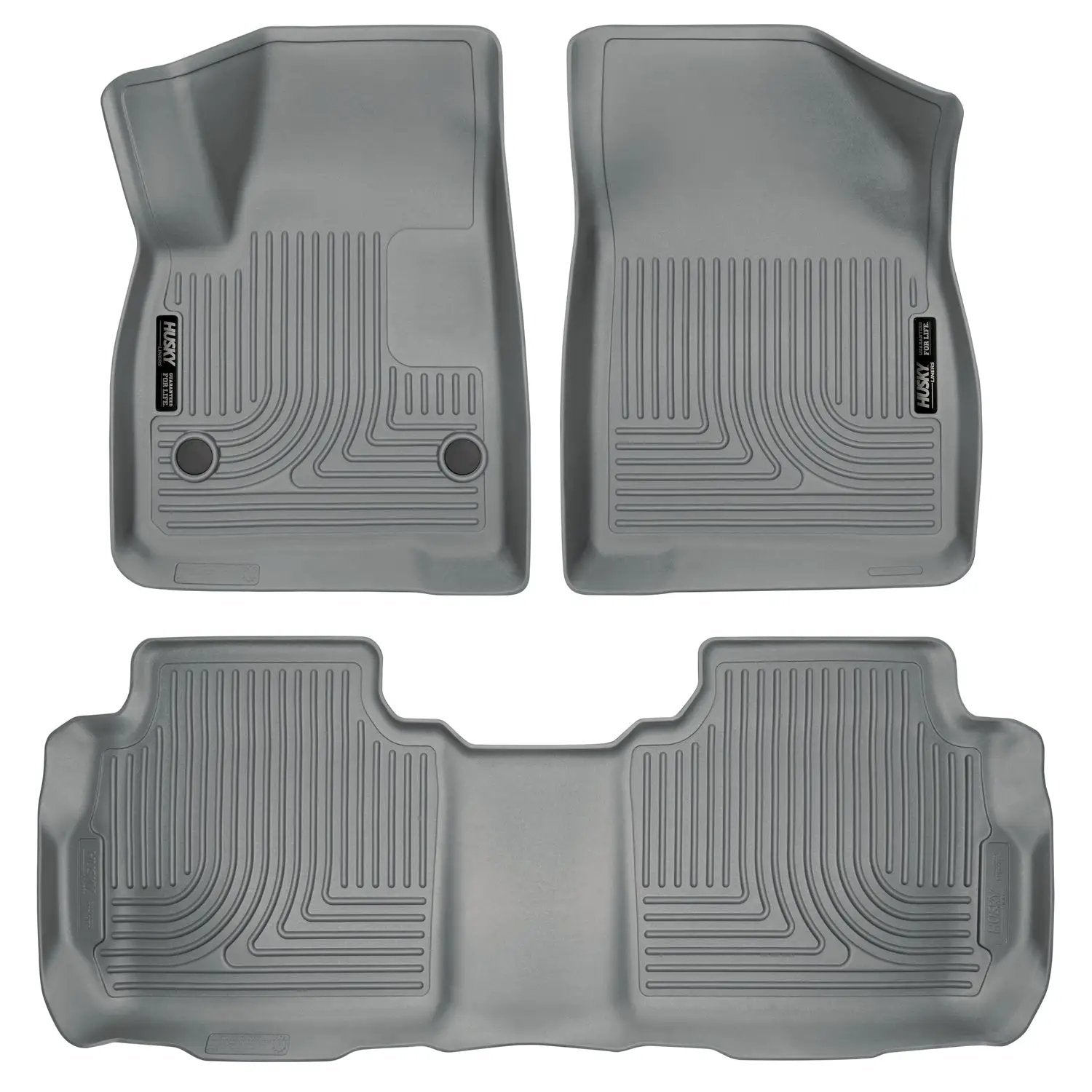Weatherbeater - Front & 2nd Seat Floor Liners by Husky Liners