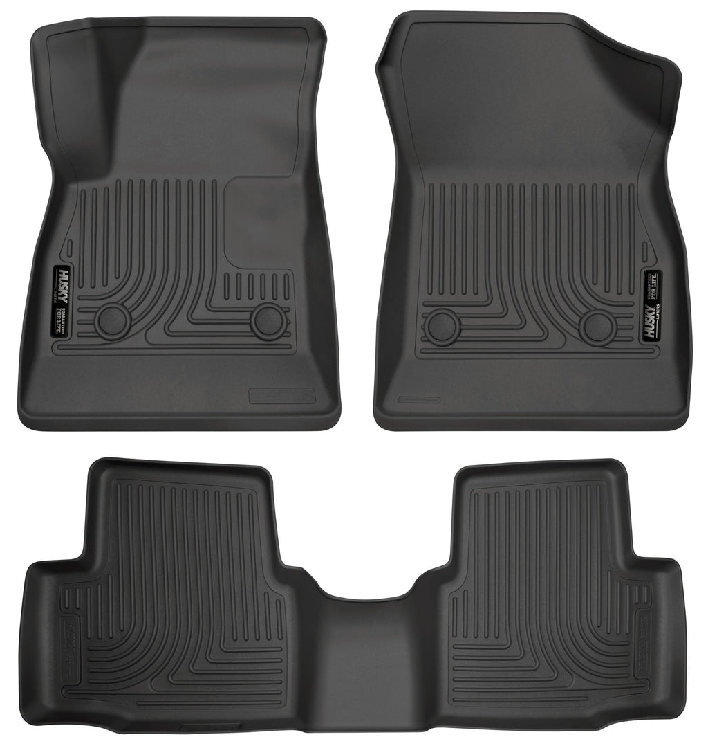 Husky Weatherbeater Front & 2nd Seat Floor Liners 99161 by Husky Liners