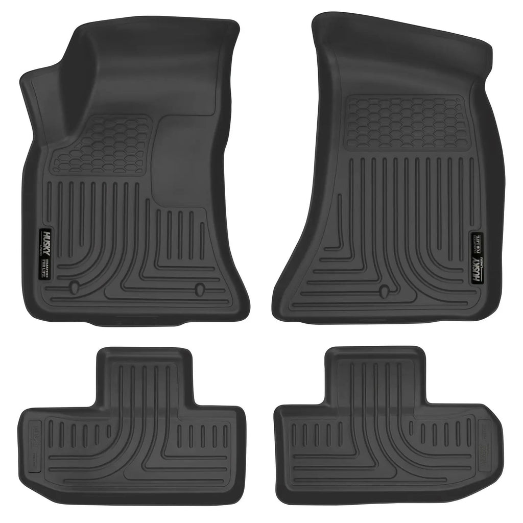 Weatherbeater - Front & 2nd Seat Floor Liners by Husky Liners