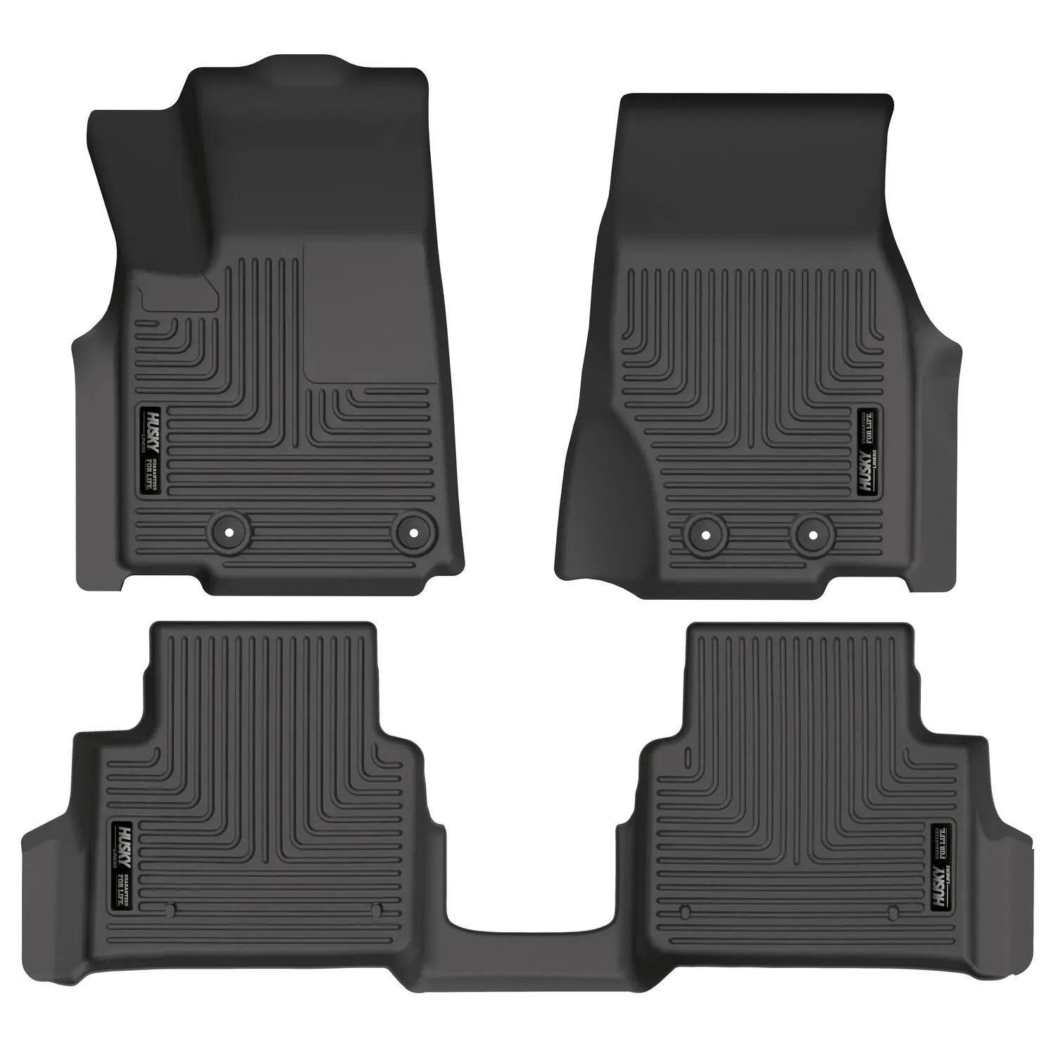 Weatherbeater - Front & 2nd Seat Floor Liners by Husky Liners