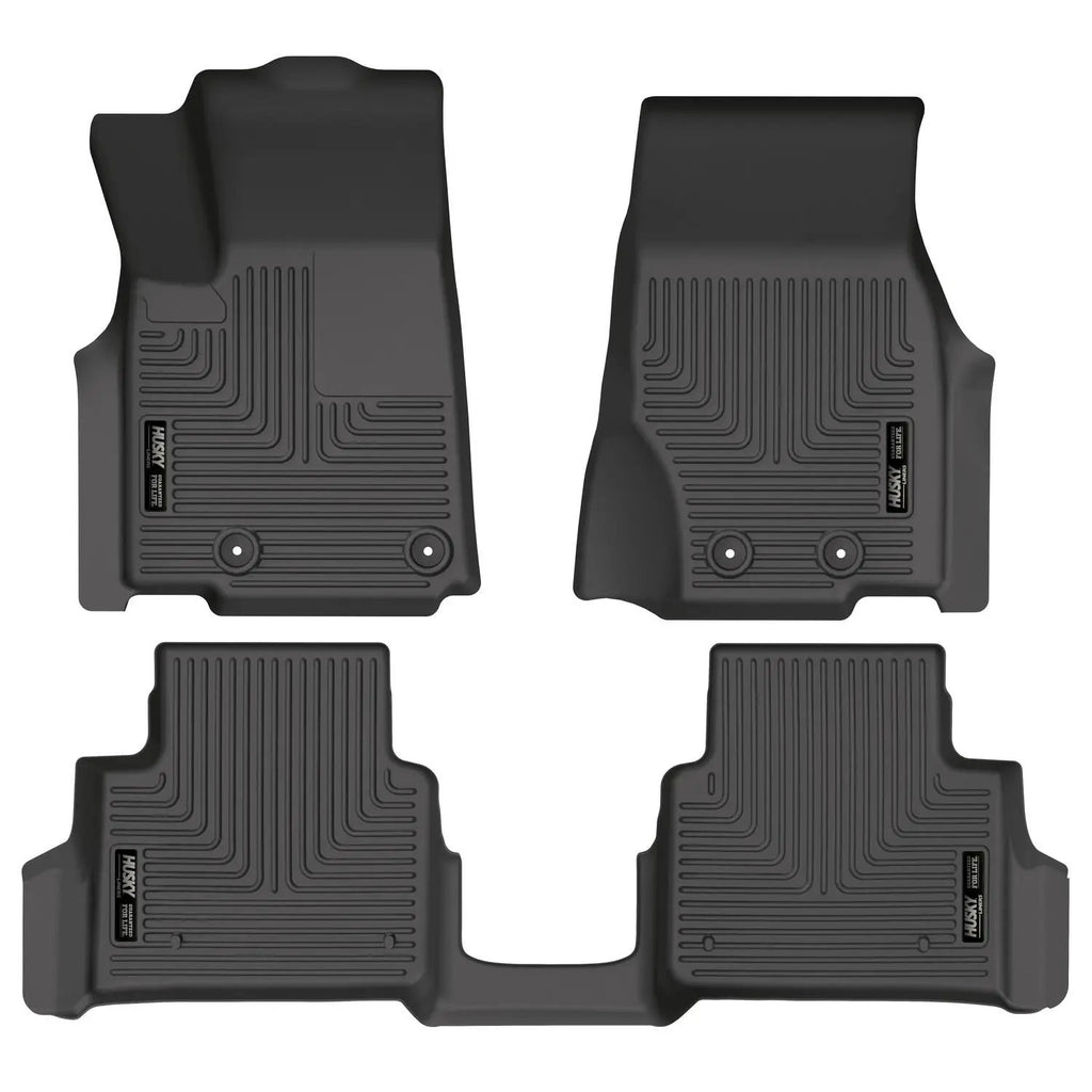 Weatherbeater - Front & 2nd Seat Floor Liners by Husky Liners