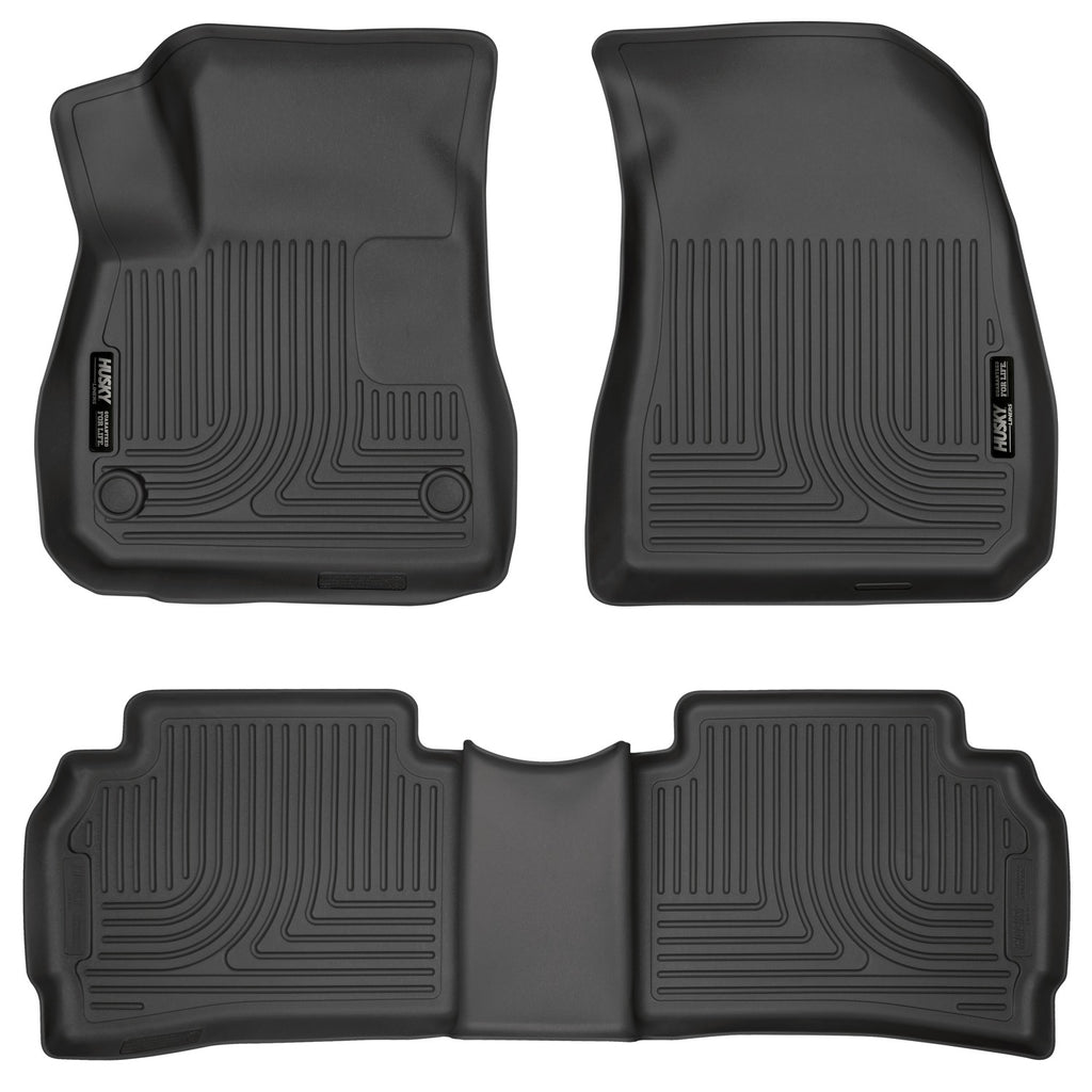 Husky Weatherbeater Front & 2nd Seat Floor Liners 99191 by Husky Liners