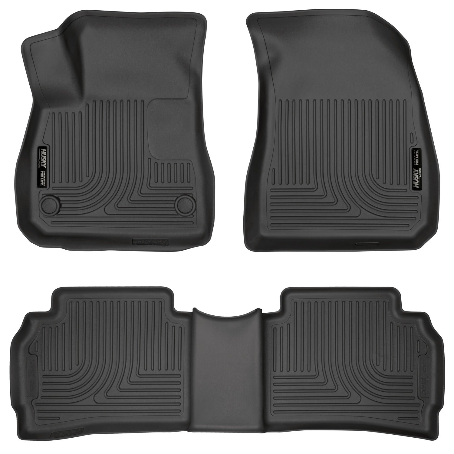 Husky Weatherbeater Front & 2nd Seat Floor Liners 99191 by Husky Liners