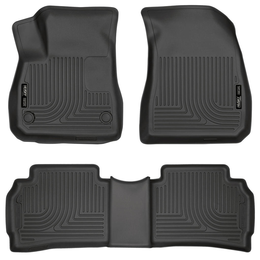 Weatherbeater - Front & 2nd Seat Floor Liners by Husky Liners