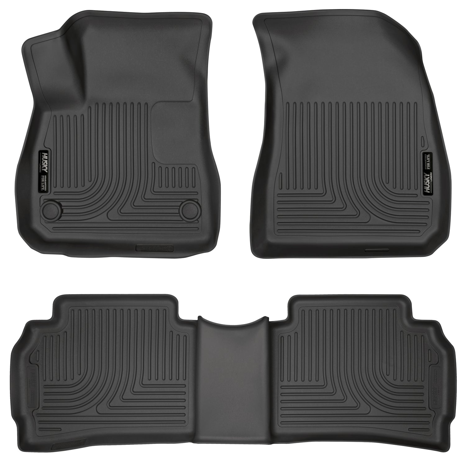 Weatherbeater - Front & 2nd Seat Floor Liners by Husky Liners