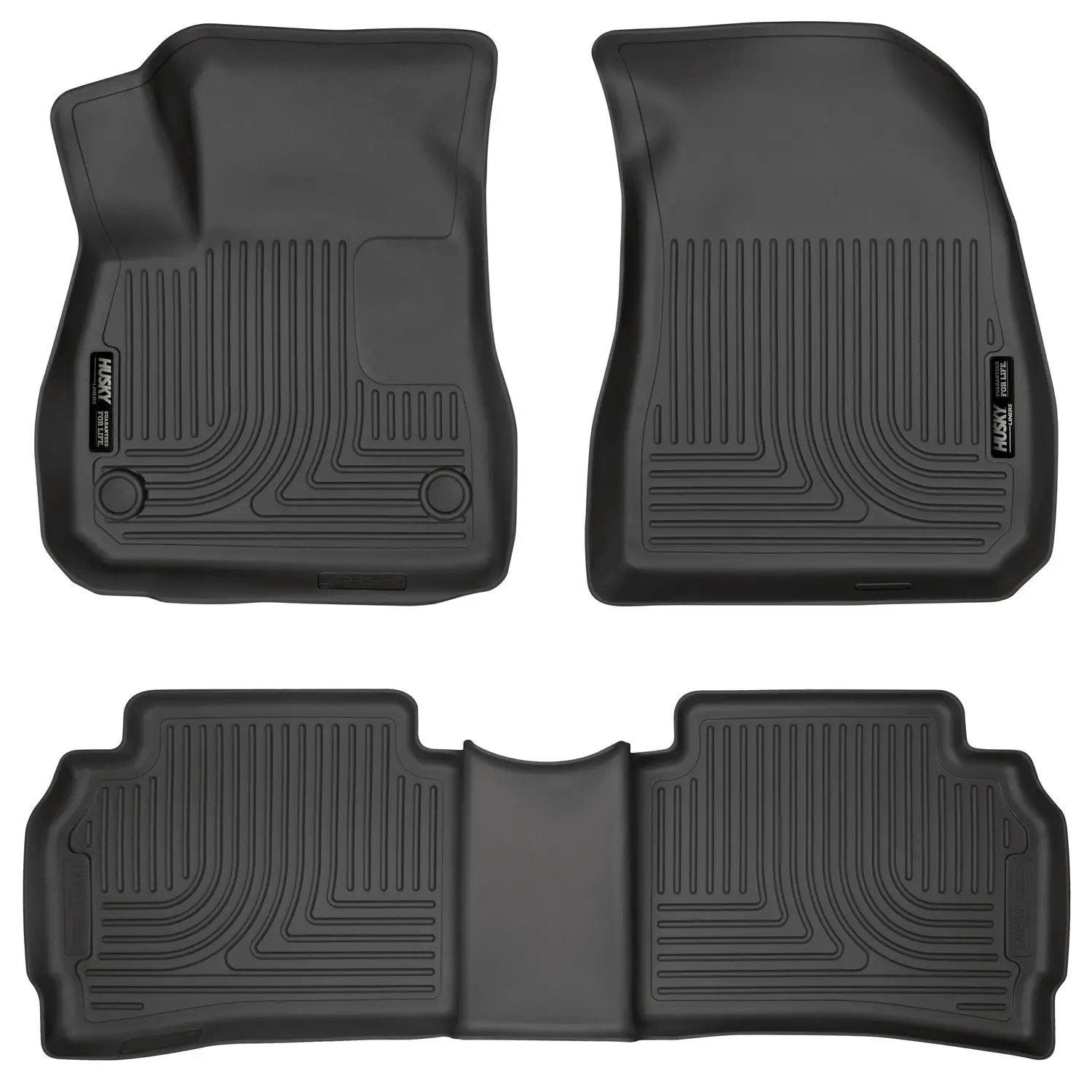 Weatherbeater - Front & 2nd Seat Floor Liners by Husky Liners