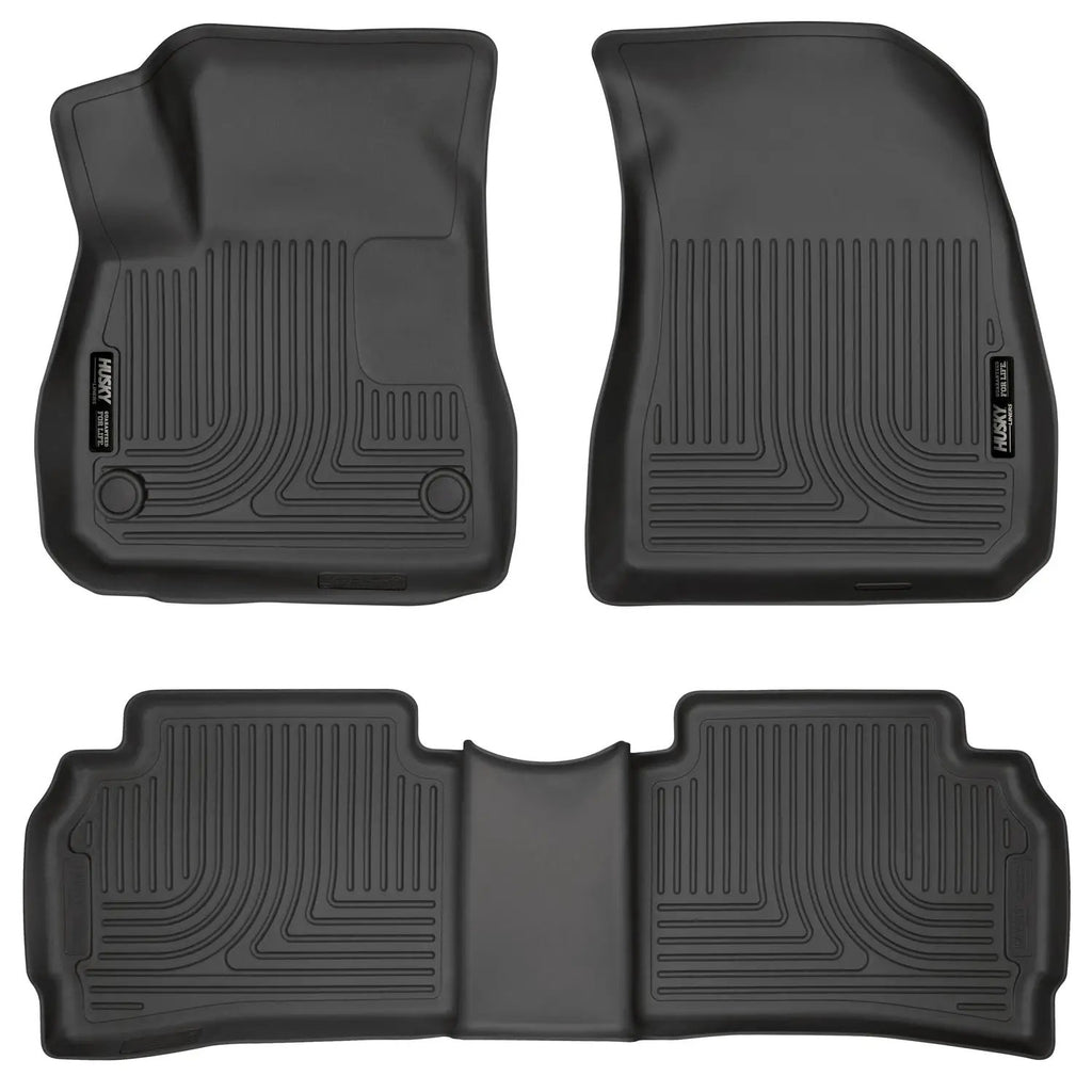 Weatherbeater - Front & 2nd Seat Floor Liners by Husky Liners