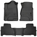 Husky Liners Weatherbeater - Front & 2nd Seat Floor Liners 99201 by Husky Liners