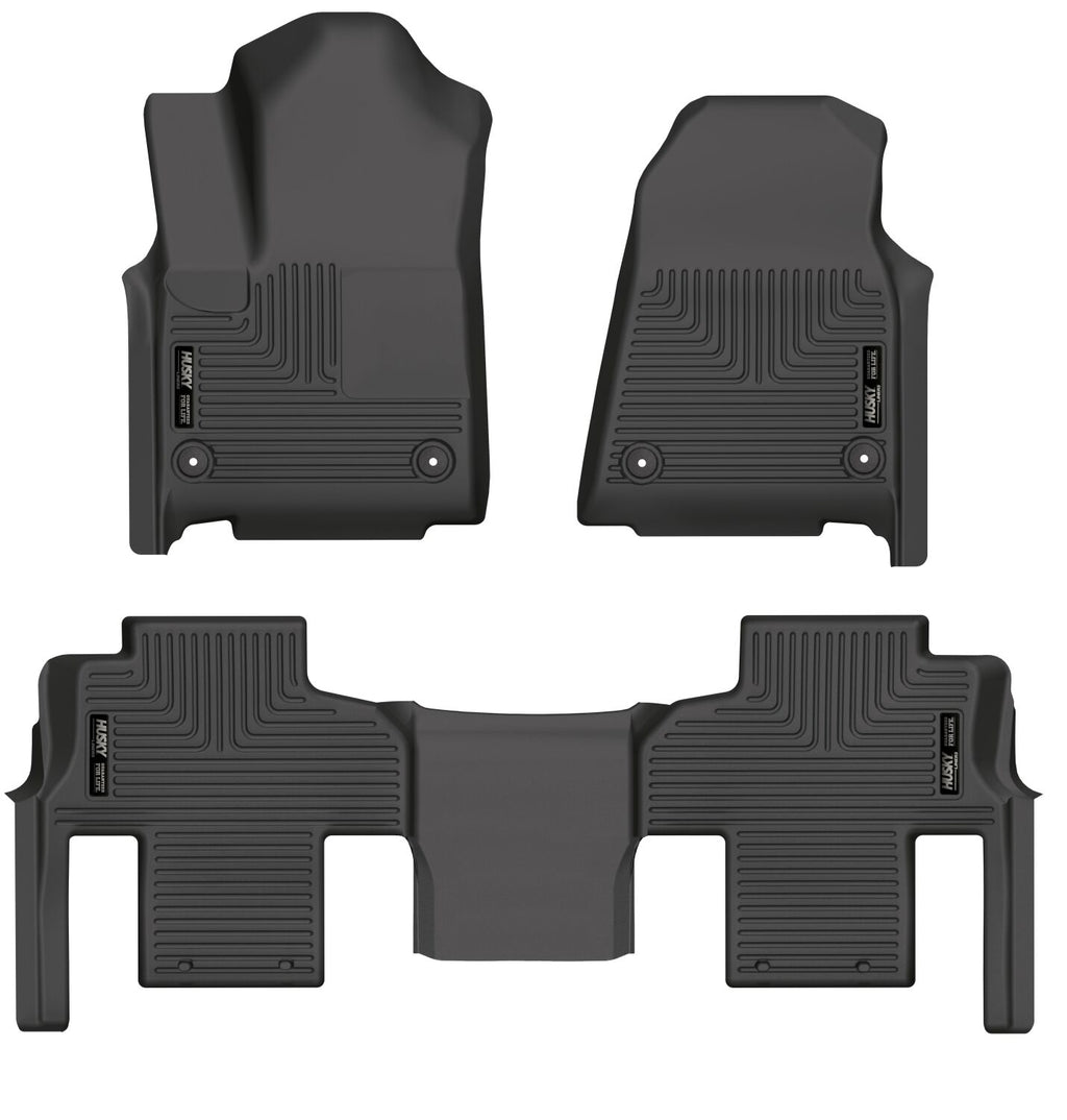 Weatherbeater - Front & 2nd Seat Floor Liners by Husky Liners