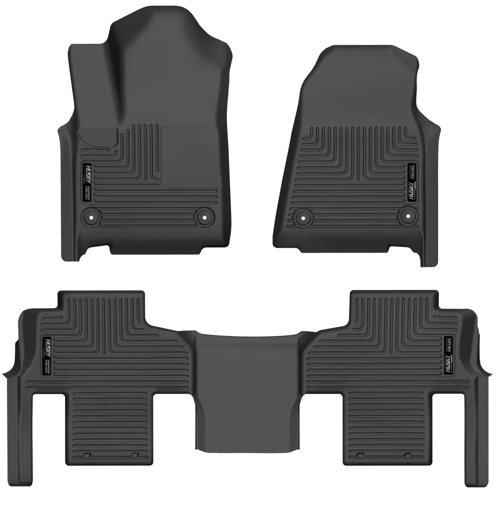 Weatherbeater - Front & 2nd Seat Floor Liners by Husky Liners