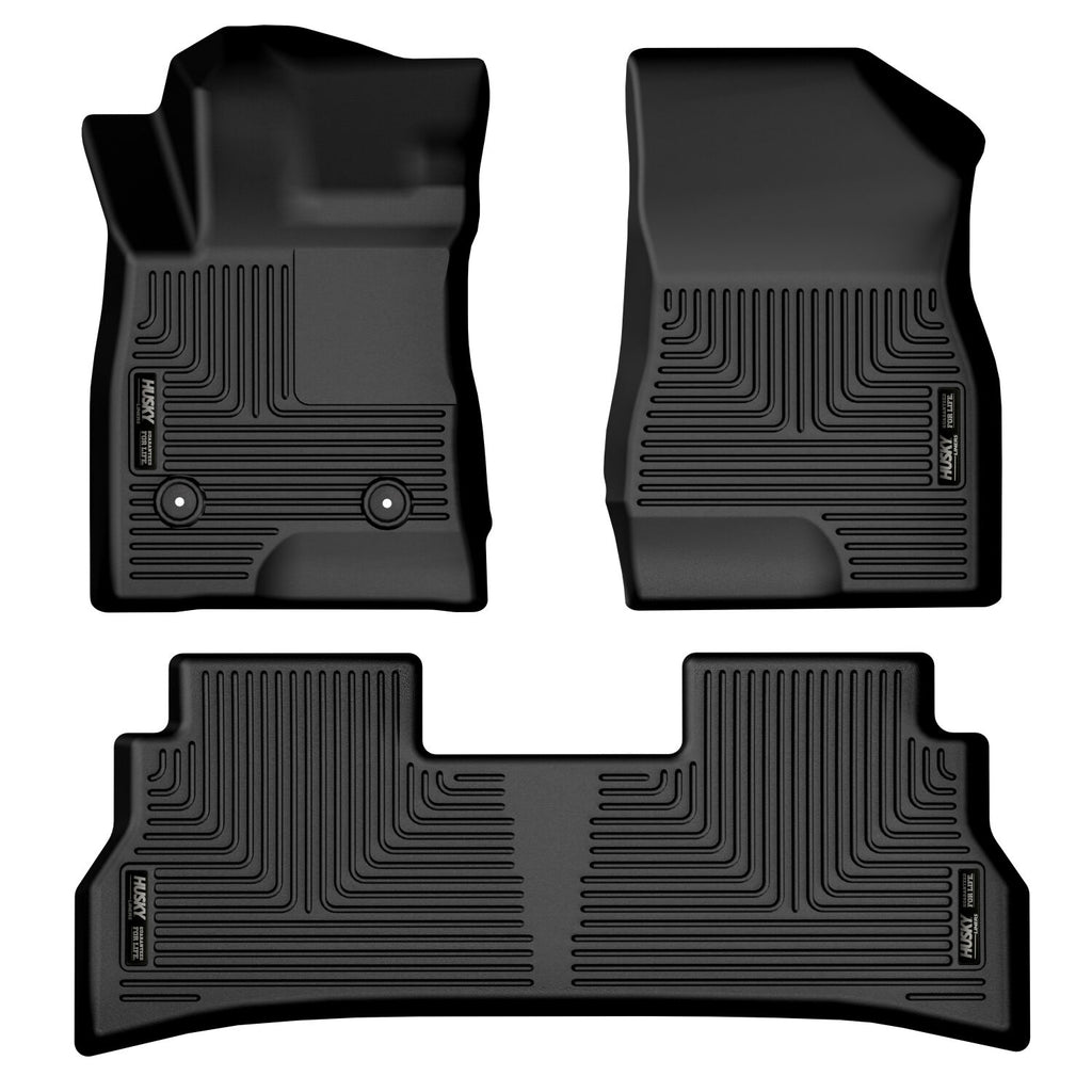 Weatherbeater - Front & 2nd Seat Floor Liners by Husky Liners