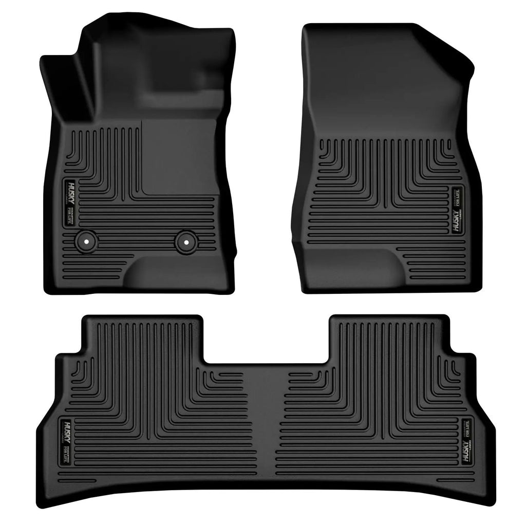 Weatherbeater - Front & 2nd Seat Floor Liners by Husky Liners