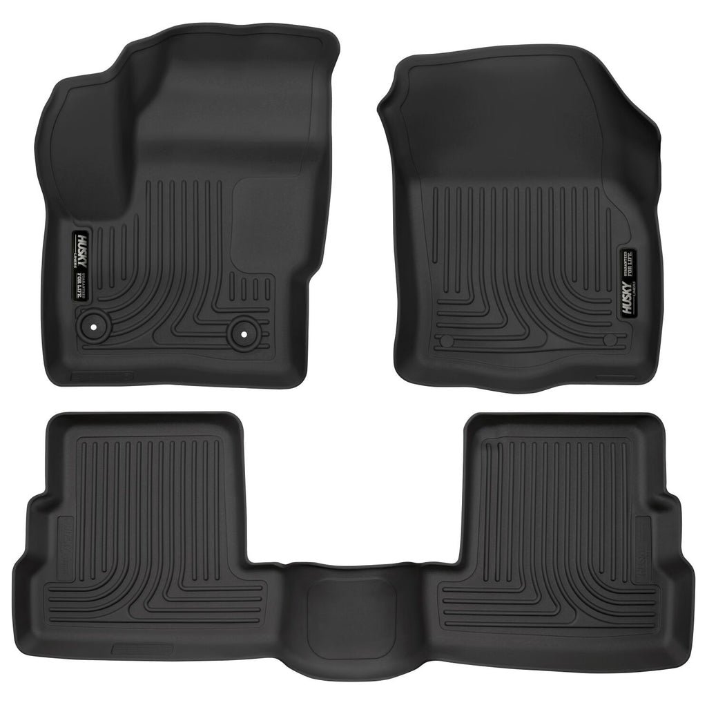 Husky Liners Weatherbeater - Front & 2nd Seat Floor Liners 99301 by Husky Liners
