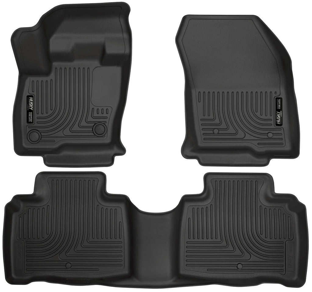 Husky Liners Weatherbeater - Front & 2nd Seat Floor Liners 99311 by Husky Liners