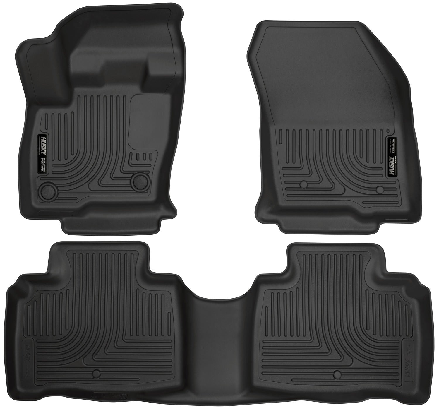 Husky Liners Weatherbeater - Front & 2nd Seat Floor Liners 99311 by Husky Liners