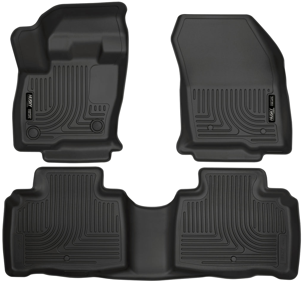 Weatherbeater - Front & 2nd Seat Floor Liners by Husky Liners