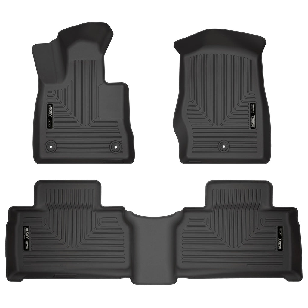 Husky Weatherbeater Front & 2nd Seat Floor Liners 99321 by Husky Liners