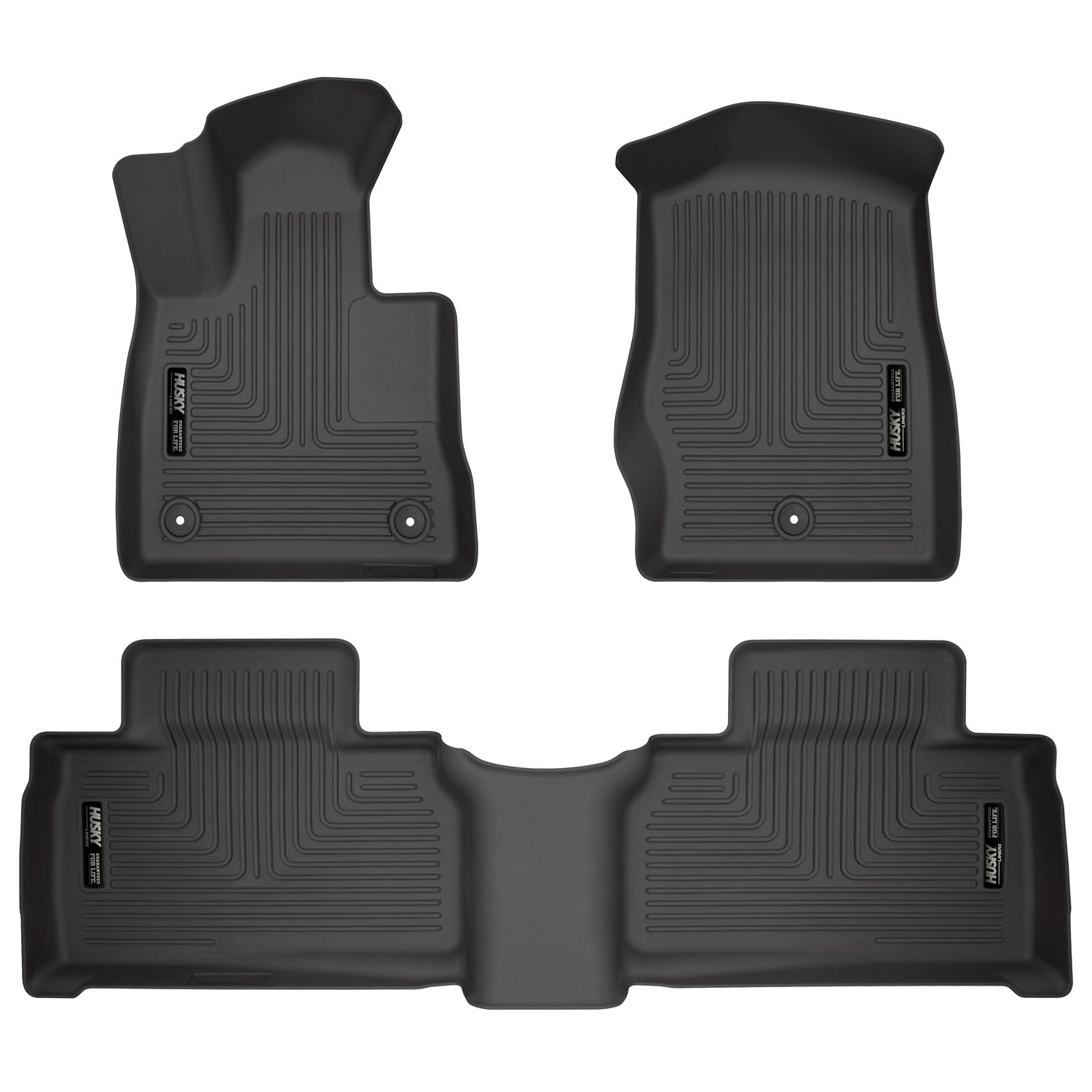 Husky Weatherbeater Front & 2nd Seat Floor Liners 99321 by Husky Liners