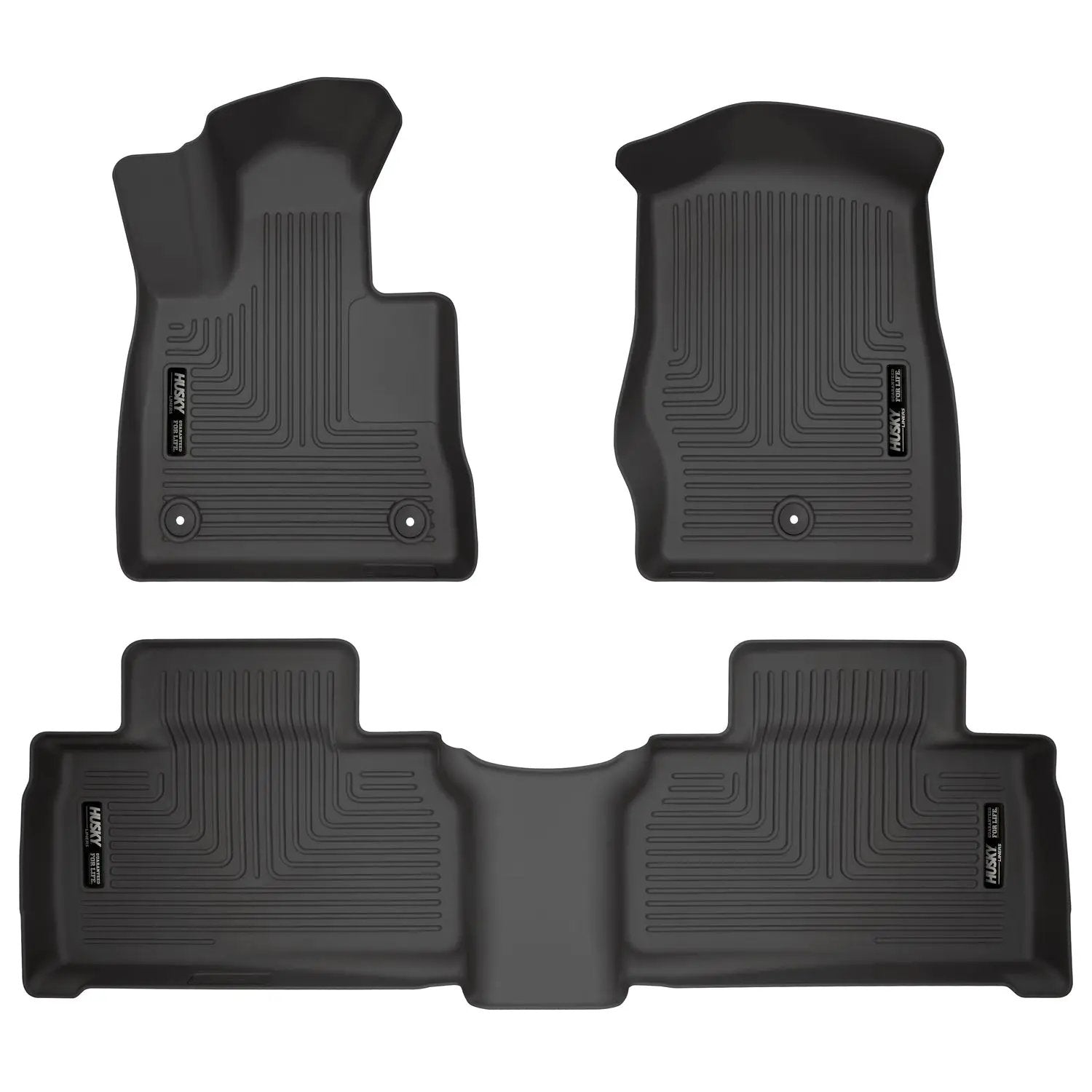 Weatherbeater - Front & 2nd Seat Floor Liners by Husky Liners