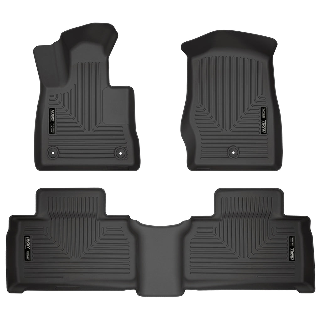 Weatherbeater - Front & 2nd Seat Floor Liners by Husky Liners