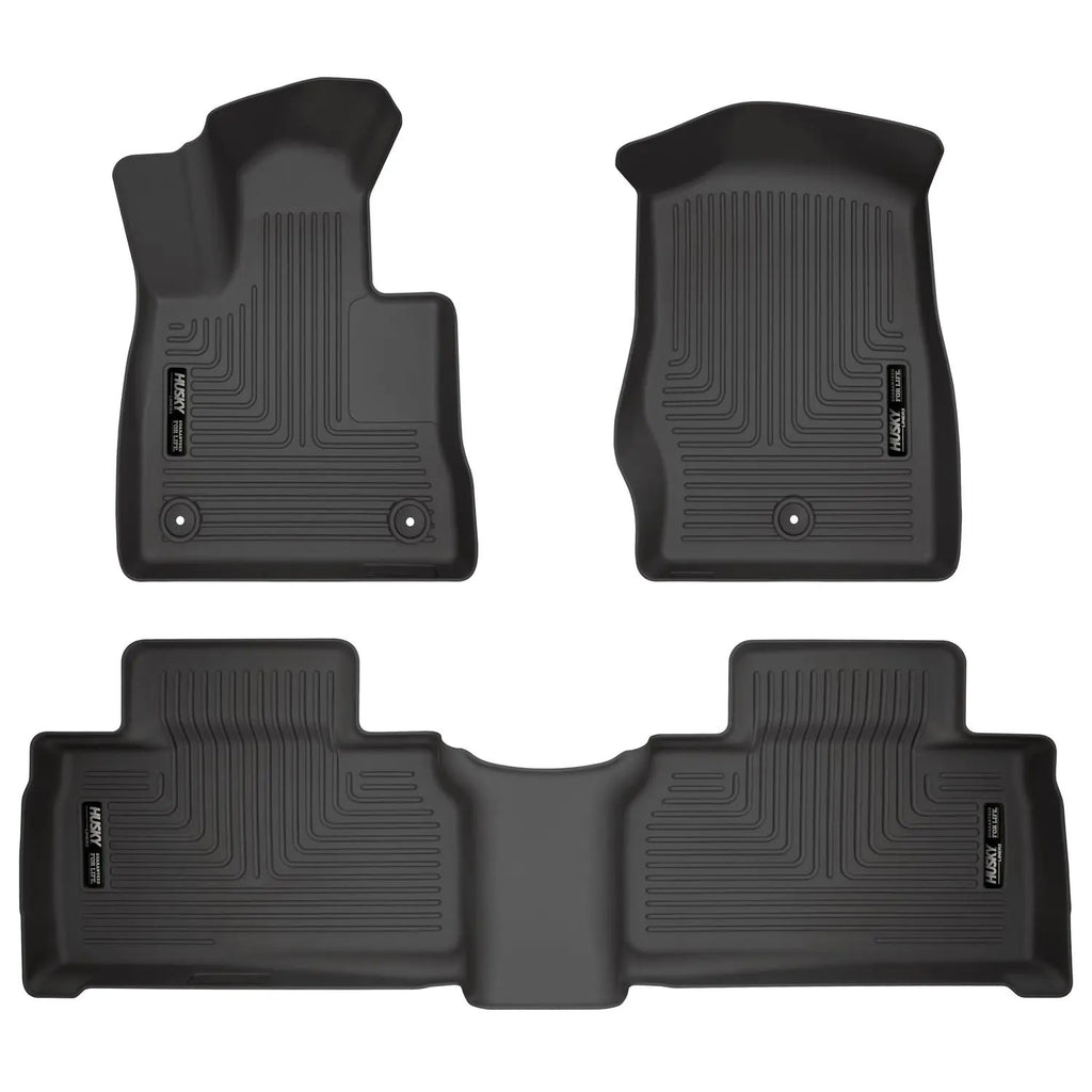 Weatherbeater - Front & 2nd Seat Floor Liners by Husky Liners