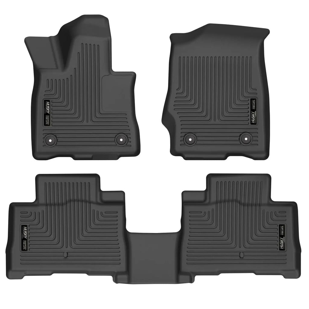 Weatherbeater - Front & 2nd Seat Floor Liners by Husky Liners