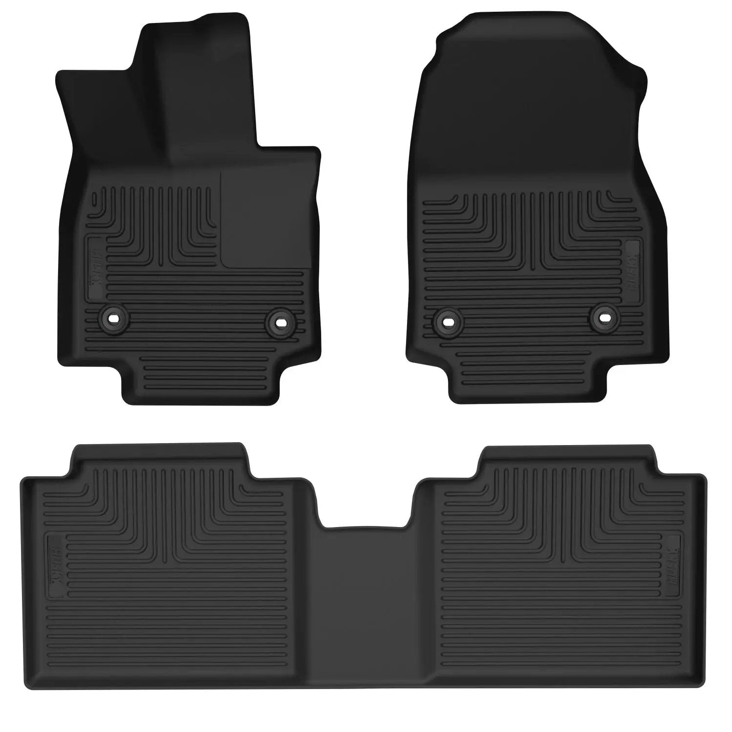 Weatherbeater - Front & 2nd Seat Floor Liners by Husky Liners
