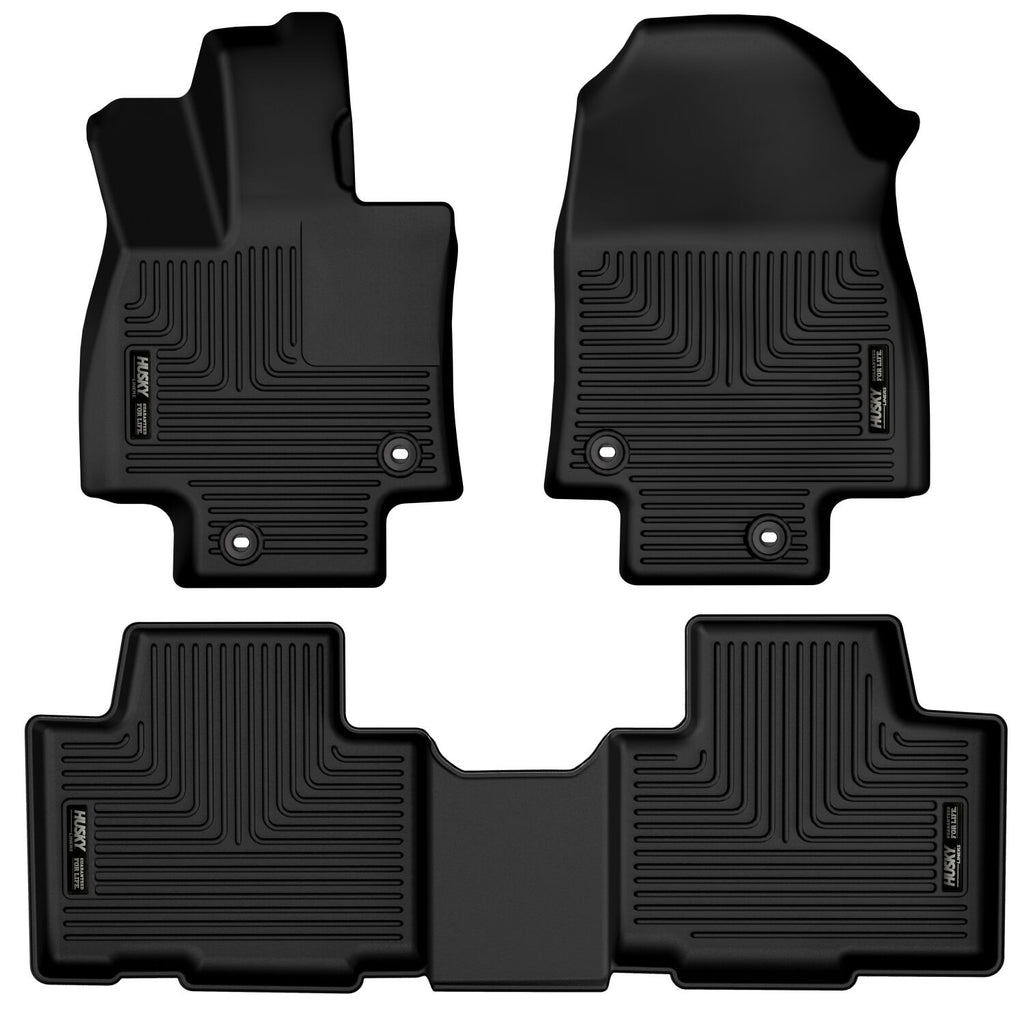 Husky Weatherbeater Front & 2nd Seat Floor Liners 99351 by Husky Liners