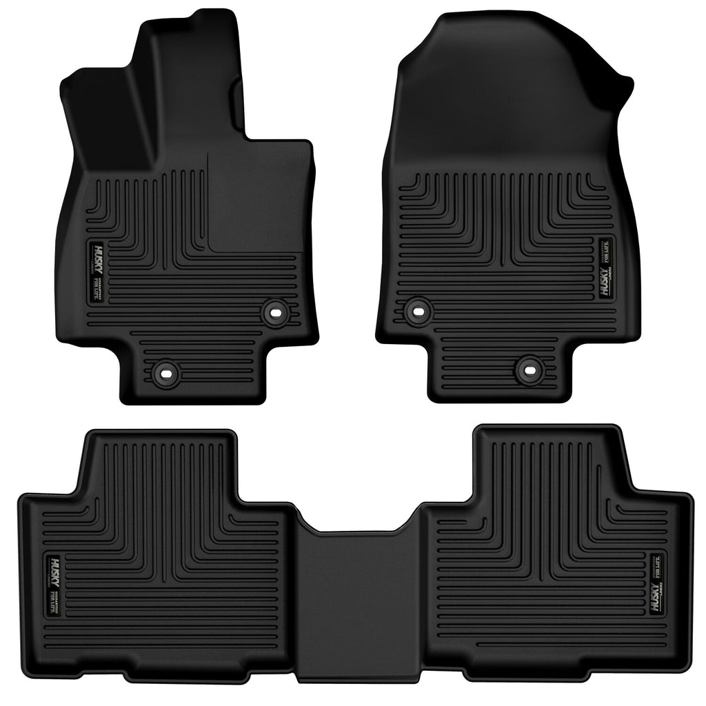 Weatherbeater - Front & 2nd Seat Floor Liners by Husky Liners