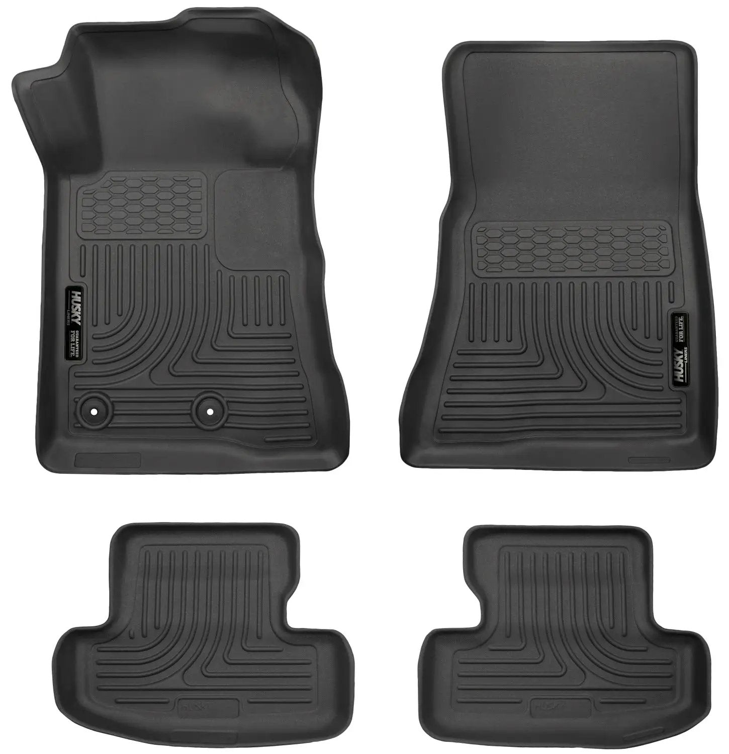 Weatherbeater - Front & 2nd Seat Floor Liners by Husky Liners