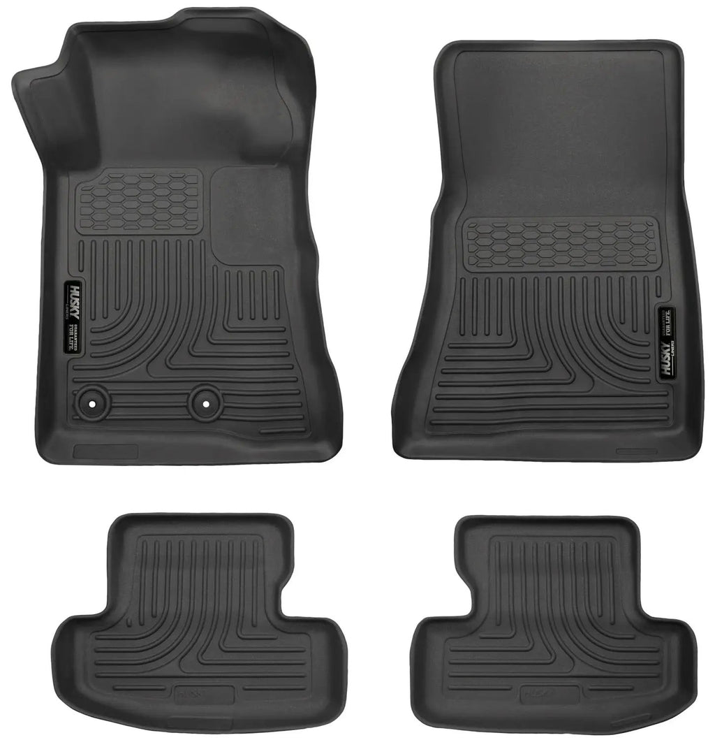 Weatherbeater - Front & 2nd Seat Floor Liners by Husky Liners