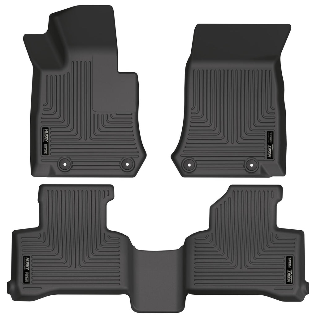 Husky Weatherbeater Front & 2nd Seat Floor Liners 99391 by Husky Liners