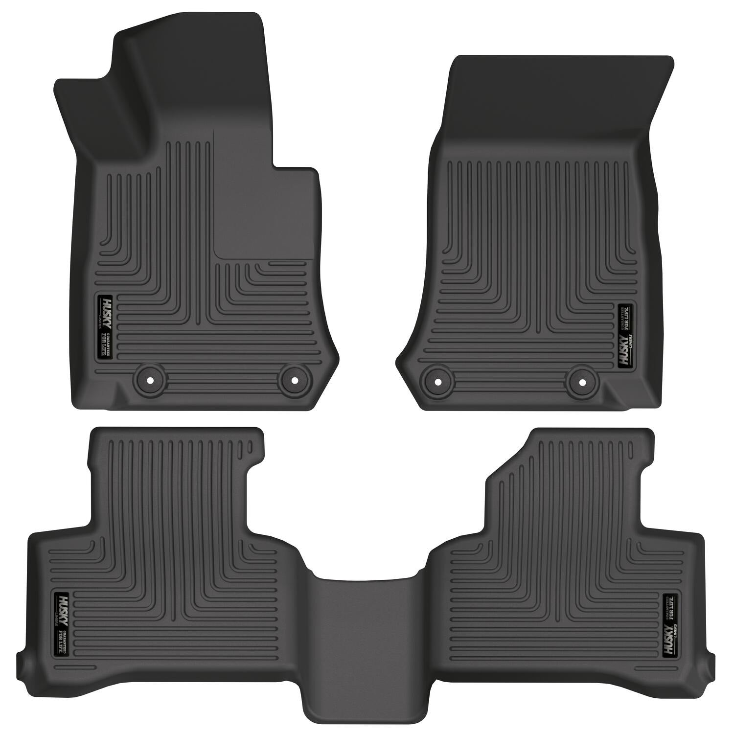 Husky Weatherbeater Front & 2nd Seat Floor Liners 99391 by Husky Liners