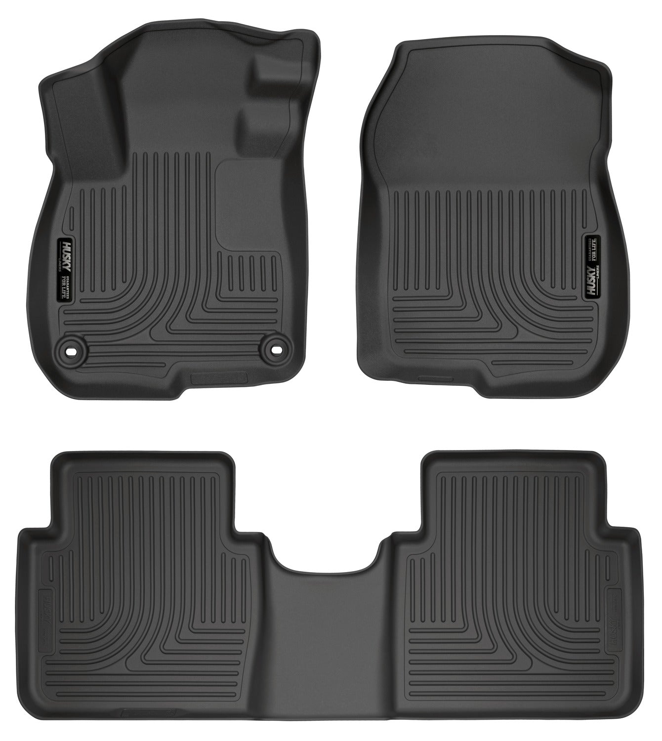 Husky Weatherbeater Front & 2nd Seat Floor Liners 99401 by Husky Liners