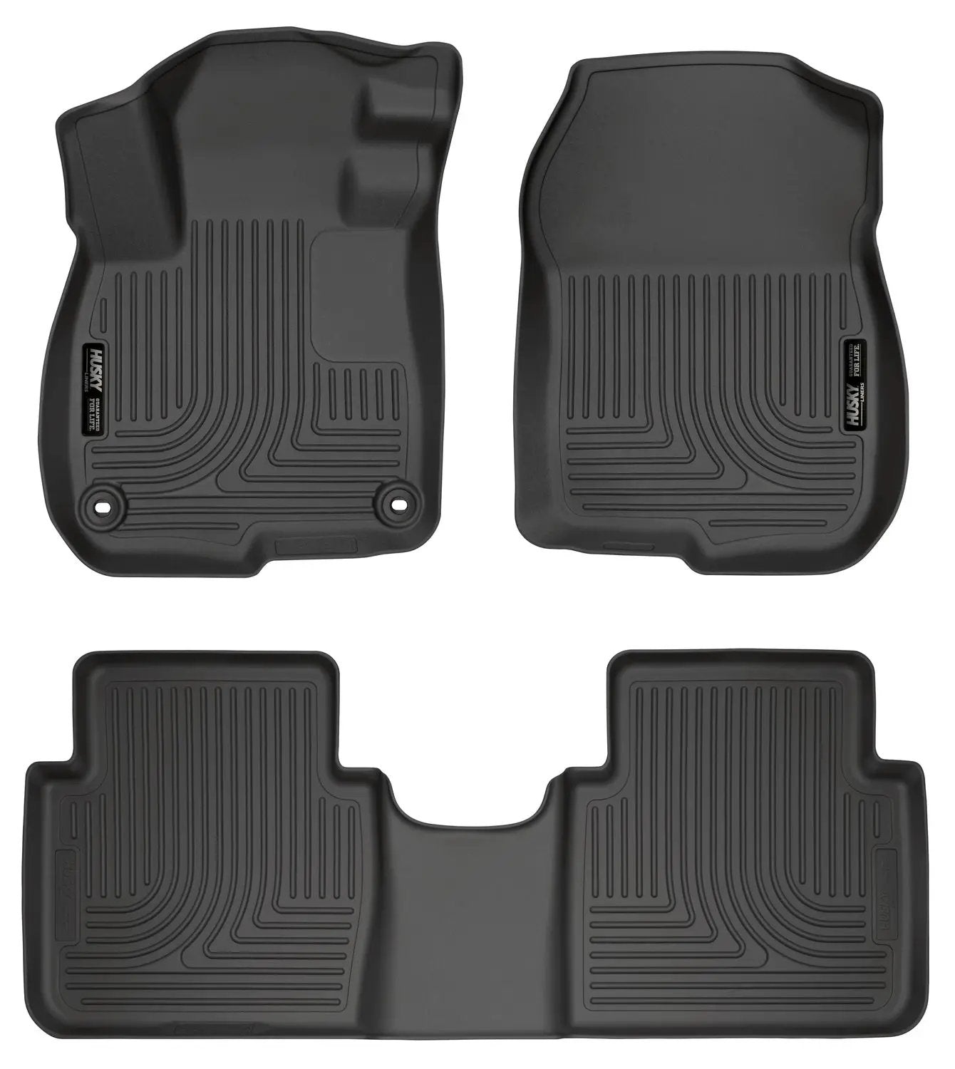 Weatherbeater - Front & 2nd Seat Floor Liners by Husky Liners
