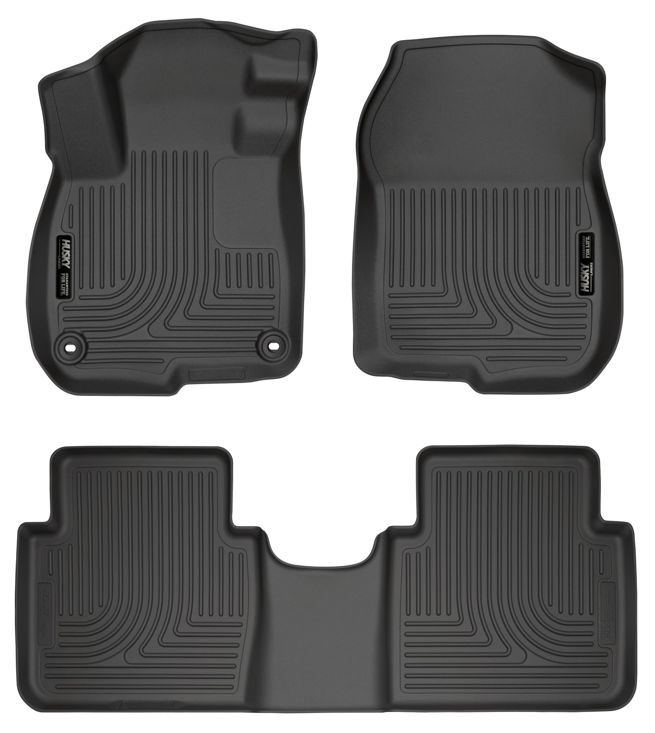 Weatherbeater - Front & 2nd Seat Floor Liners by Husky Liners