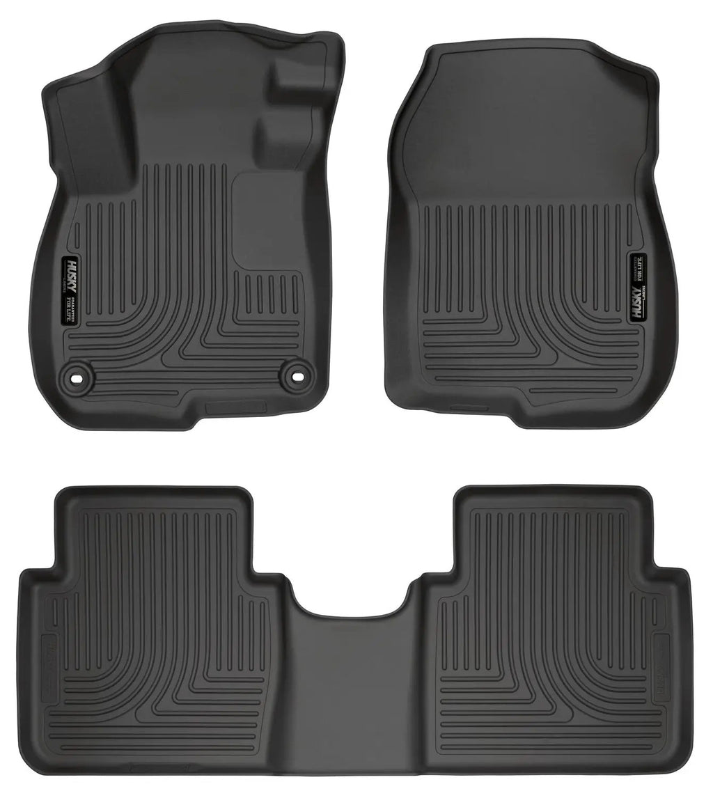 Weatherbeater - Front & 2nd Seat Floor Liners by Husky Liners