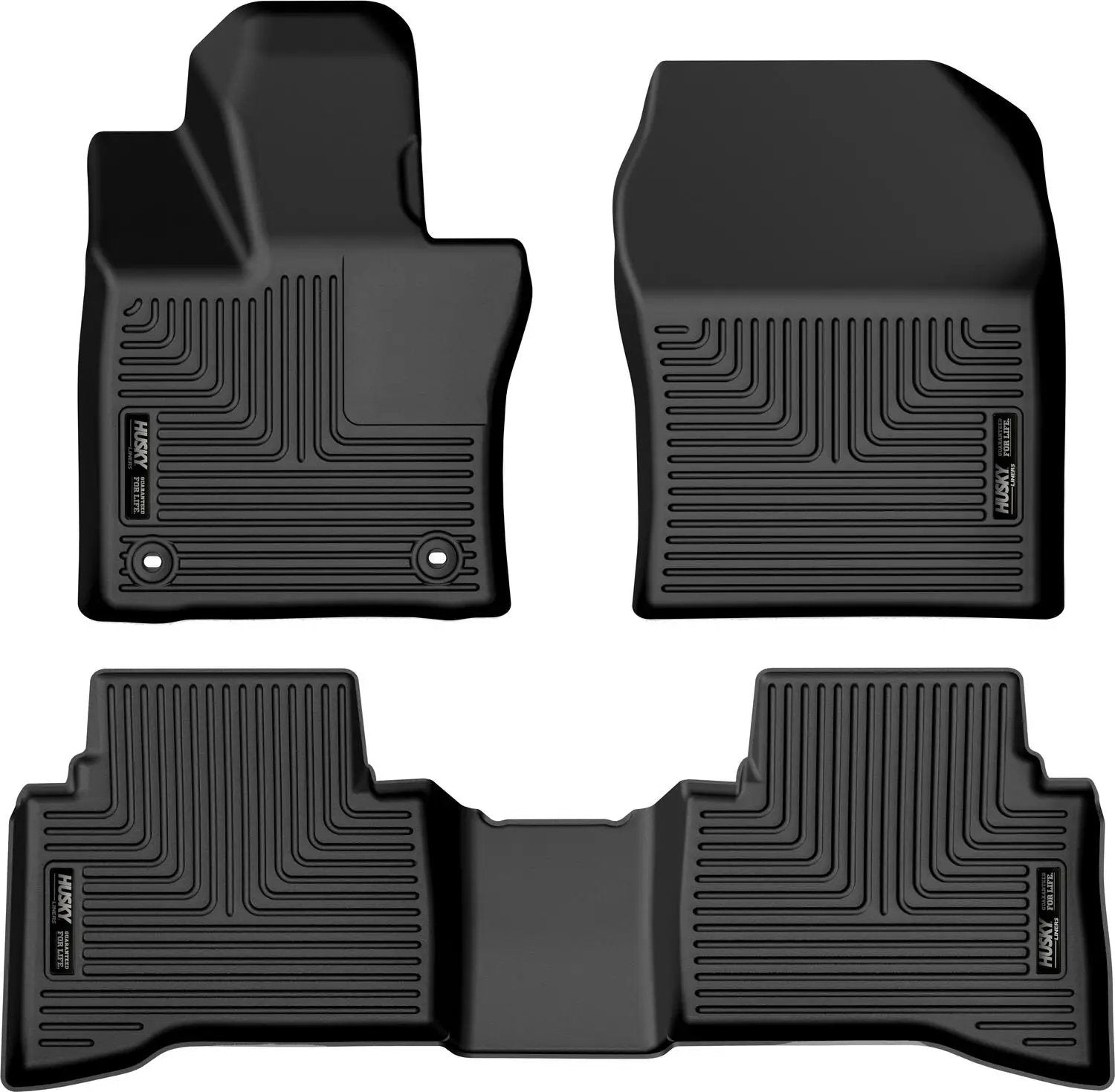 Weatherbeater - Front & 2nd Seat Floor Liners by Husky Liners