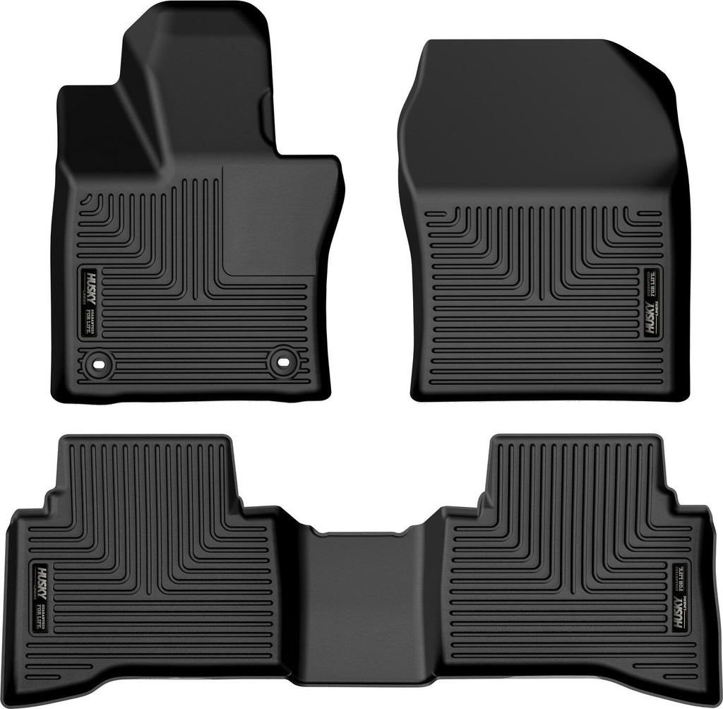 Weatherbeater - Front & 2nd Seat Floor Liners by Husky Liners